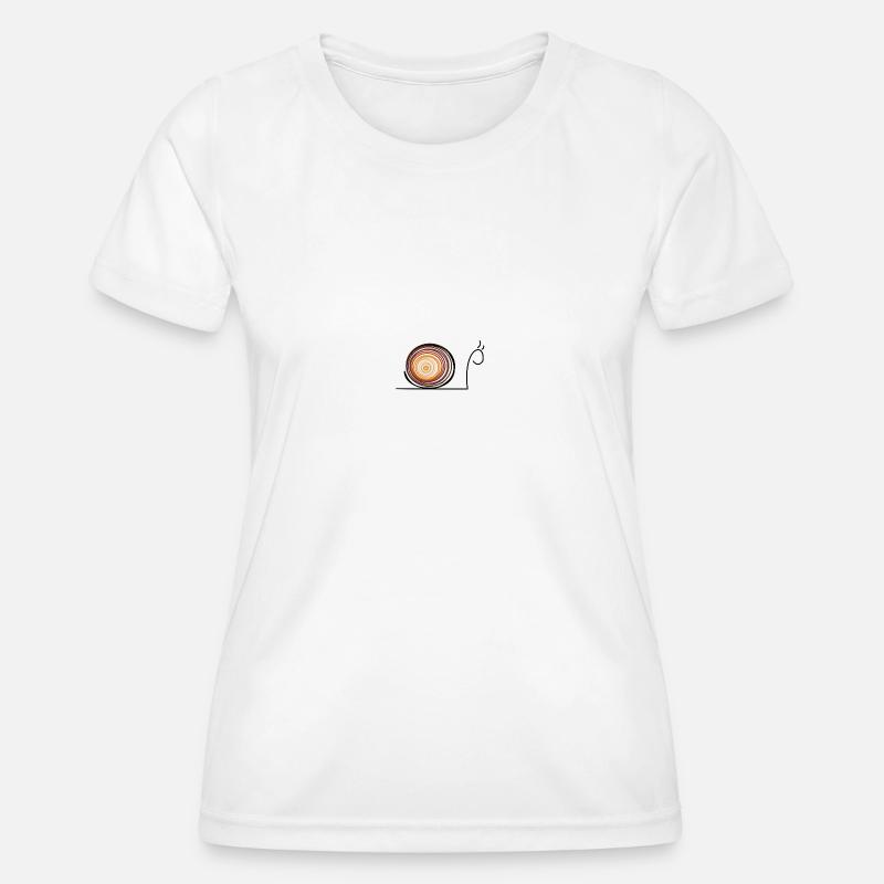 slug - Women's Functional T-Shirt - white