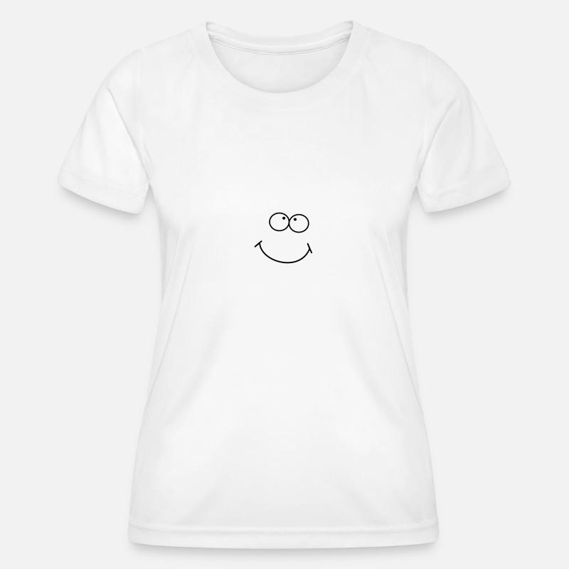 up look - Women's Functional T-Shirt - white