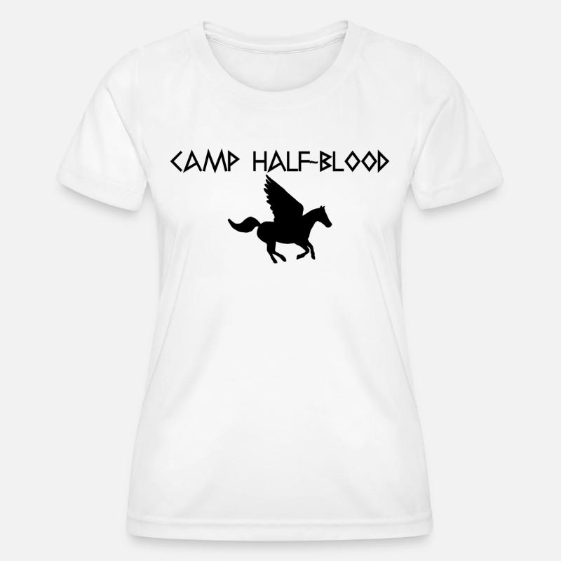 Camp Graphic - Women's Functional T-Shirt - white