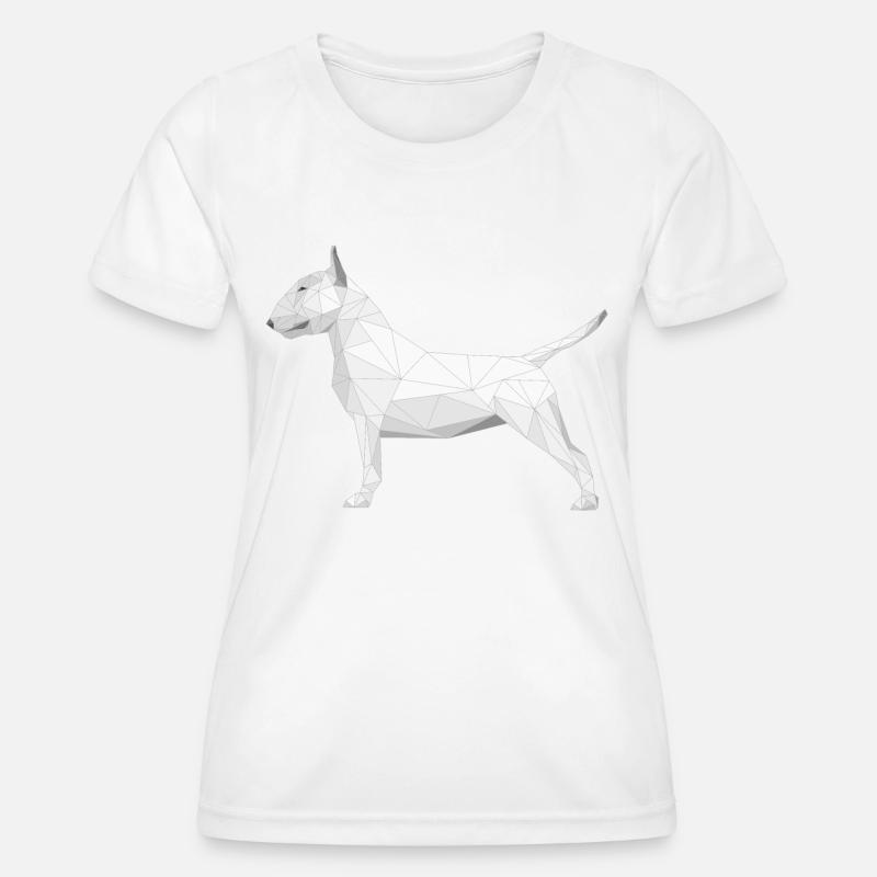 Bull Terrier - Women's Functional T-Shirt - white