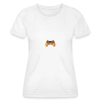gaming controller - Frauen Funktions-T-Shirt - Weiß - Vorne - AI Model Female 172 dark (172cm)