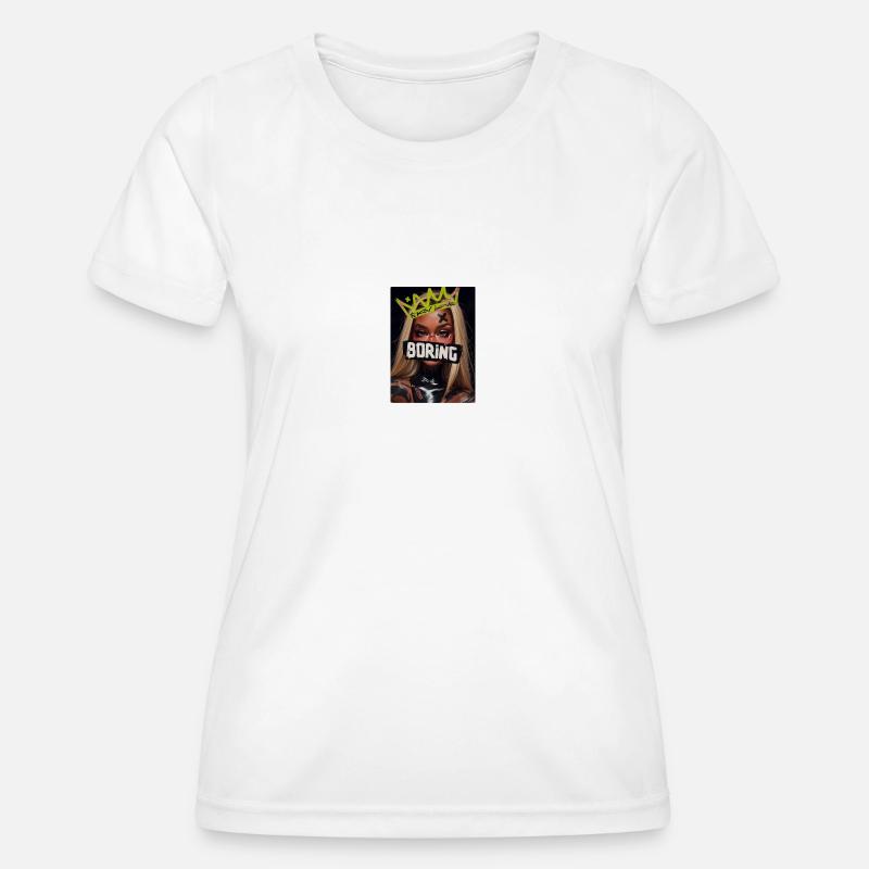 Boring - Women's Functional T-Shirt - white