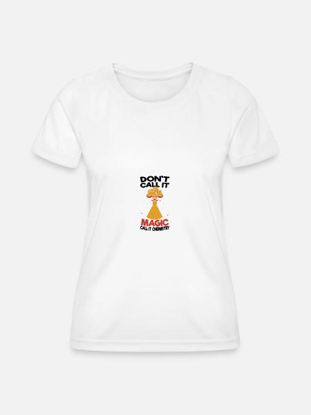 Chemie - Frauen Funktions-T-Shirt - Weiß