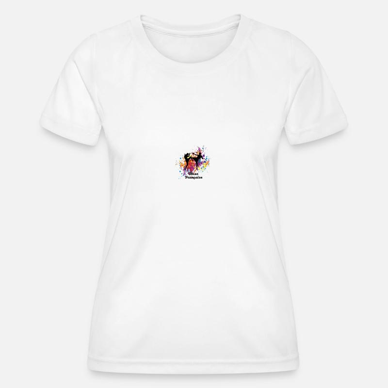 French Boxing - Women's Functional T-Shirt - white