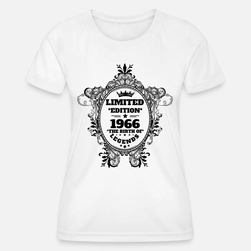 1966 - Women's Functional T-Shirt - white