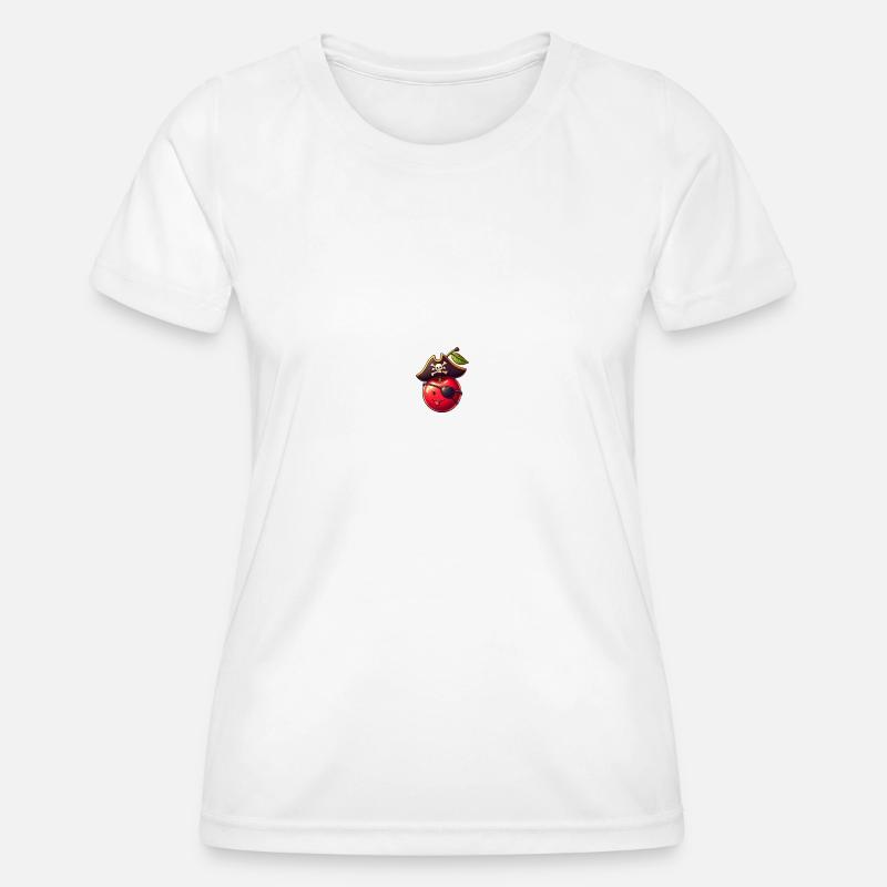 CHERRY 1 - Women's Functional T-Shirt - white