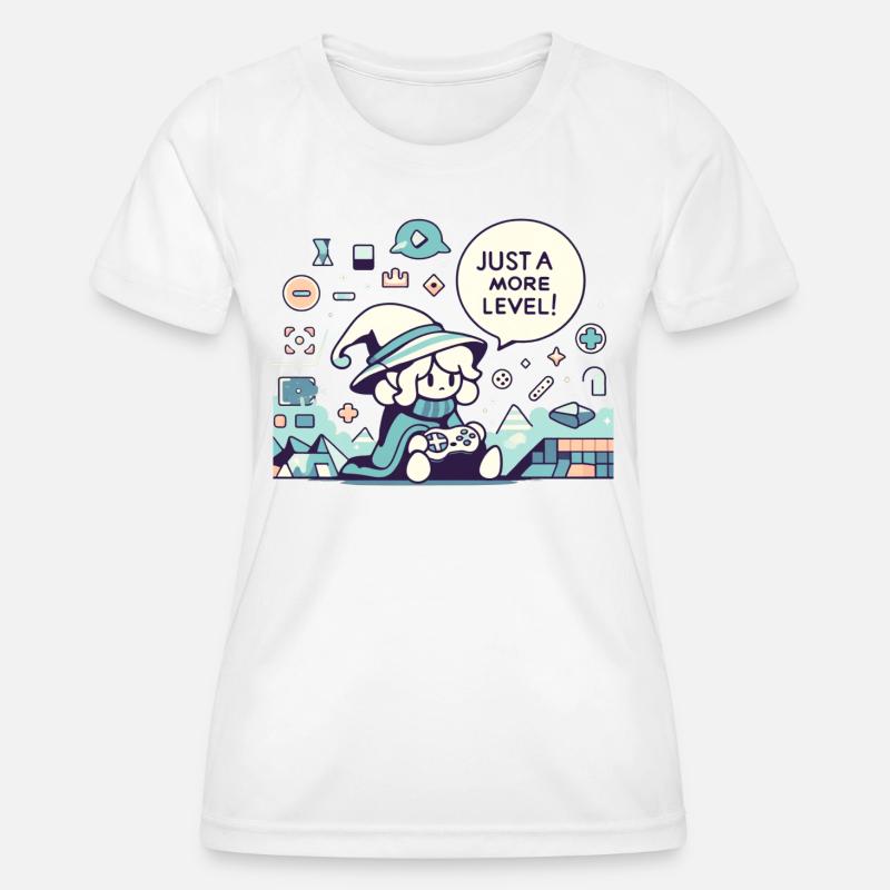 Gaming Wizard - Women's Functional T-Shirt - white