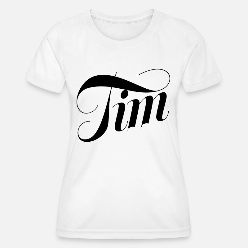 Tim - Women's Functional T-Shirt - white