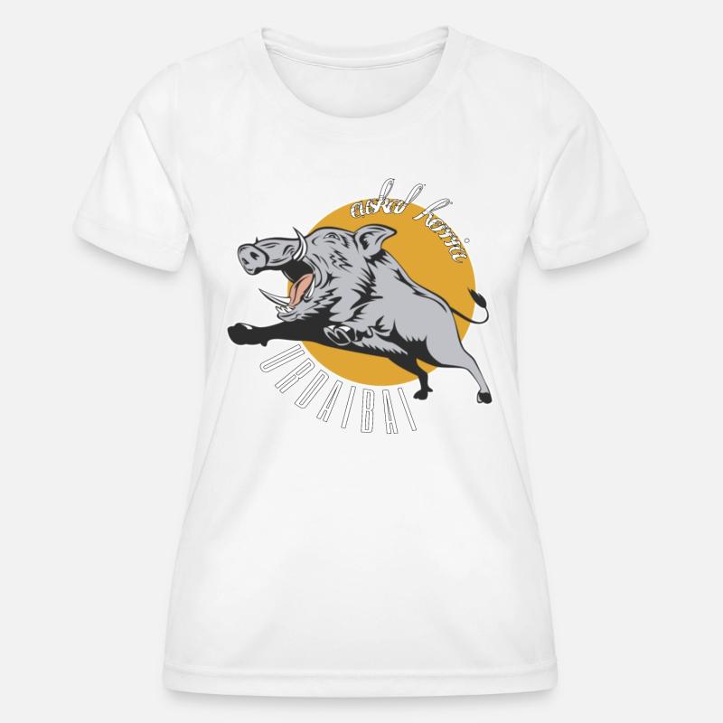urdaibai - Women's Functional T-Shirt - white