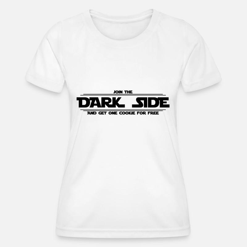Darkside - Women's Functional T-Shirt - white