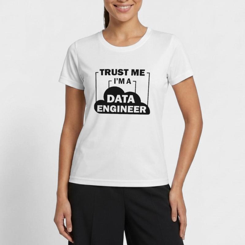 Data Engineer Data Science Frauen Funktions-T-Shirt