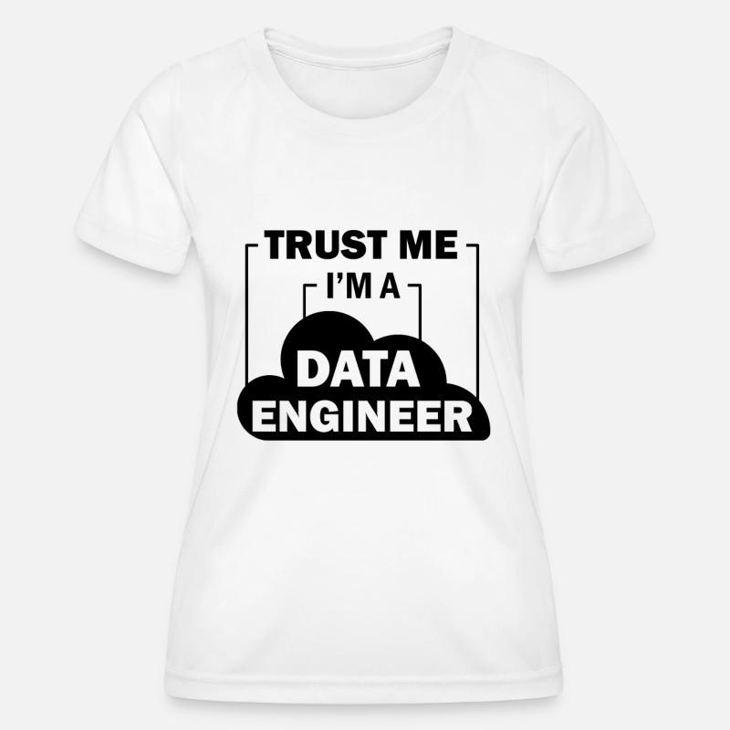 Data Engineer Data Science - Women's Functional T-Shirt - white