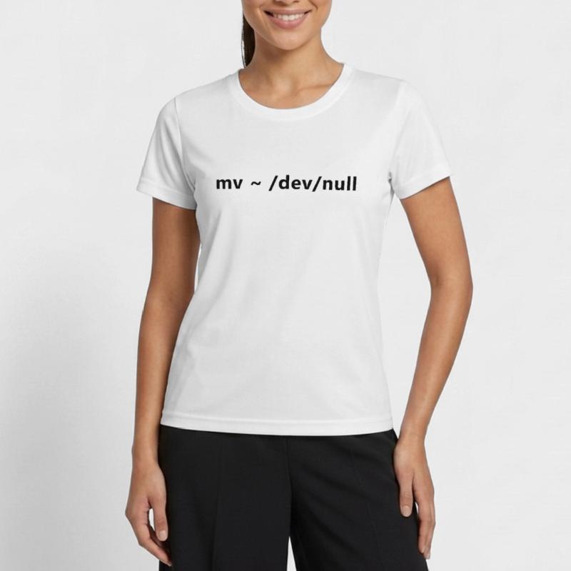 Funny Linux Admin Dangerous Linux Commands Women's Functional T-Shirt