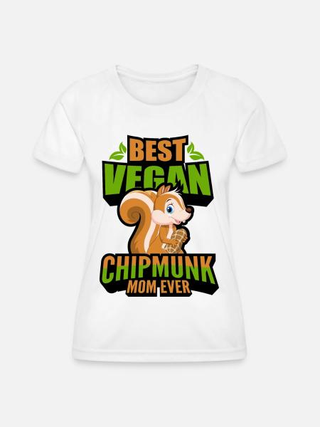 Chipmunks - Frauen Funktions-T-Shirt - Weiß