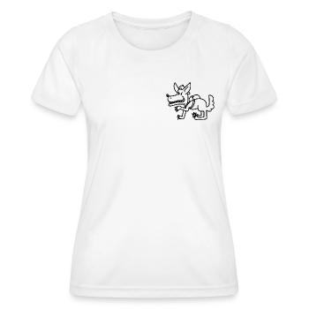 Anti-Zoo Sixteen - Women's Functional T-Shirt - white - Front - AI Model Female 172 dark (172cm)
