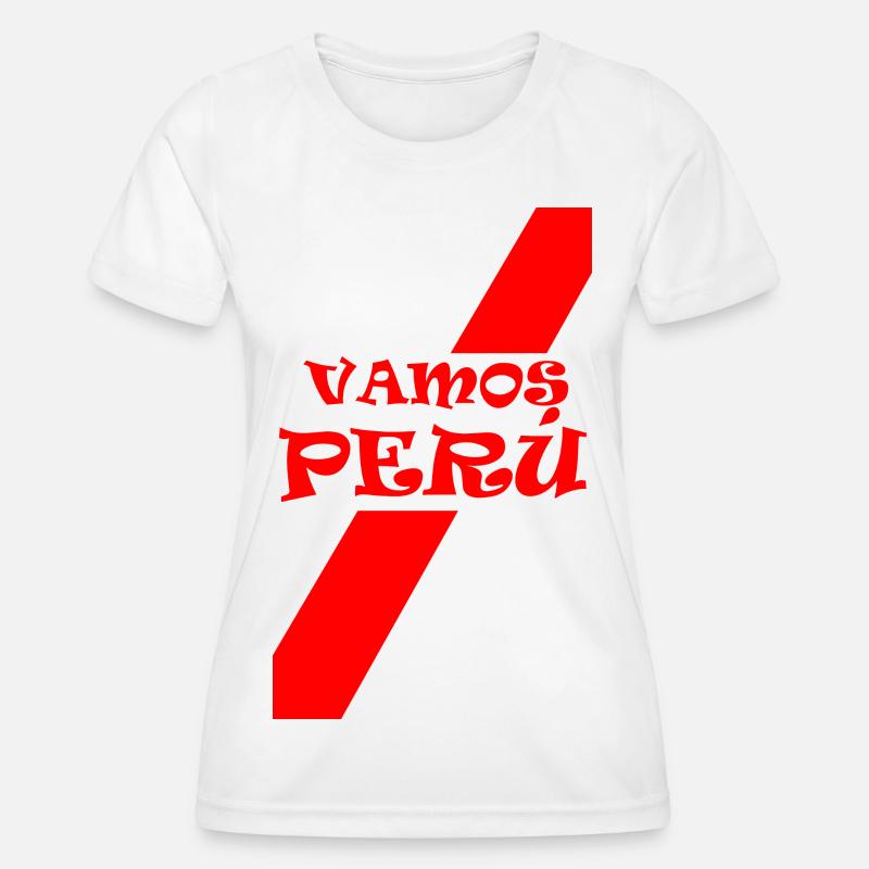 Vamos Peru - Women's Functional T-Shirt - white