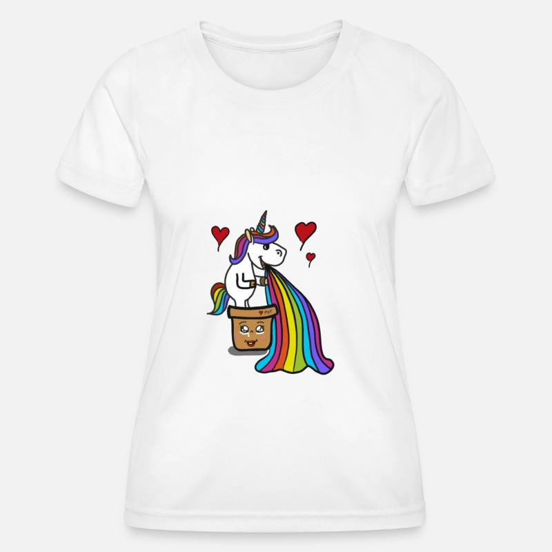 Mr. Cacaful - Women's Functional T-Shirt - white