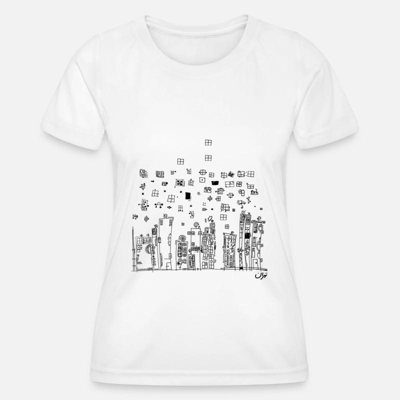 Tehran - Women's Functional T-Shirt - white
