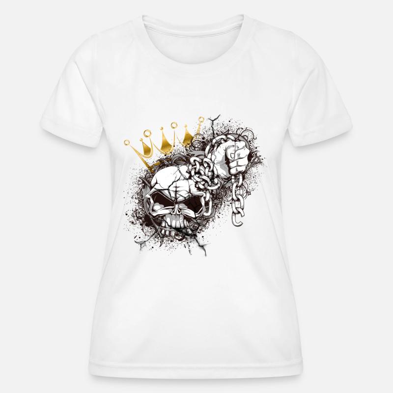 King Crown - Women's Functional T-Shirt - white