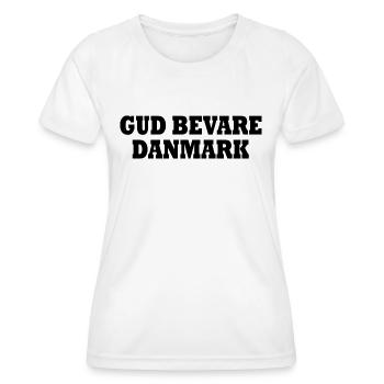 Gud bevare danmark - Women's Functional T-Shirt - white - Front - AI Model Female 172 dark (172cm)