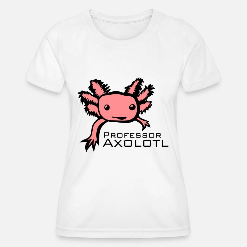Axolotl - Women's Functional T-Shirt - white