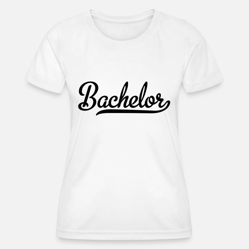 bachelor - Women's Functional T-Shirt - white
