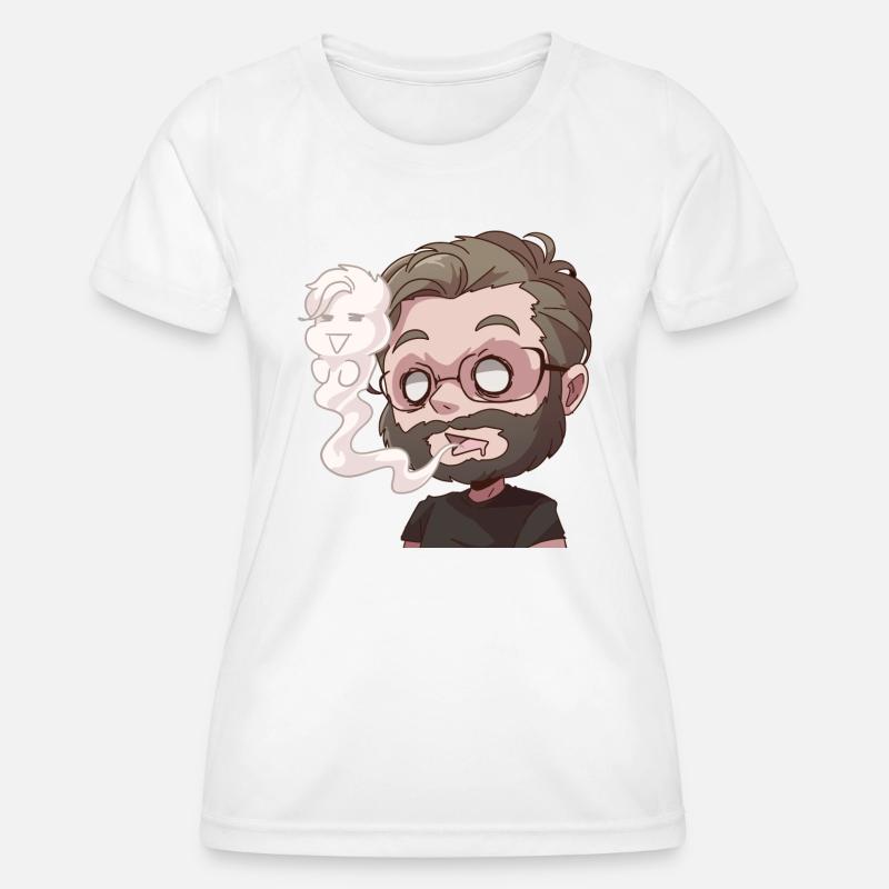 KO Manny - Women's Functional T-Shirt - white