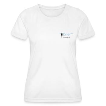 MOUNTAIN - I'LL GO UP THERE - Women's Functional T-Shirt - white - Front - AI Model Female 172 dark (172cm)