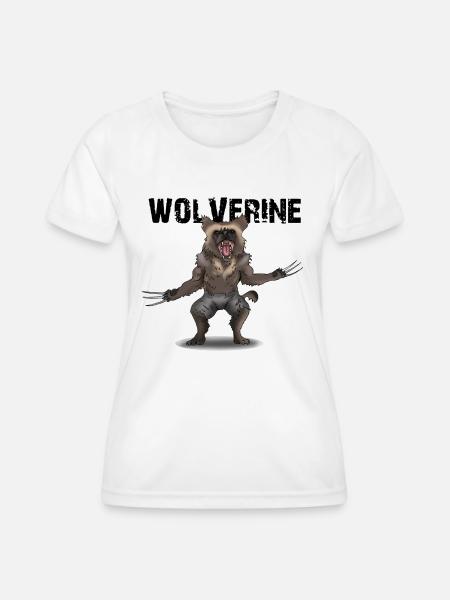 Wolverine - Frauen Funktions-T-Shirt - Weiß
