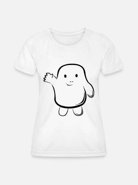 Adipose - Frauen Funktions-T-Shirt - Weiß