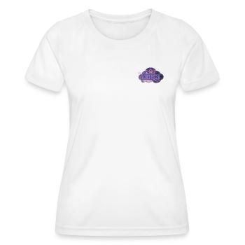 Cora Logo - Frauen Funktions-T-Shirt - Weiß - Vorne - AI Model Female 172 dark (172cm)