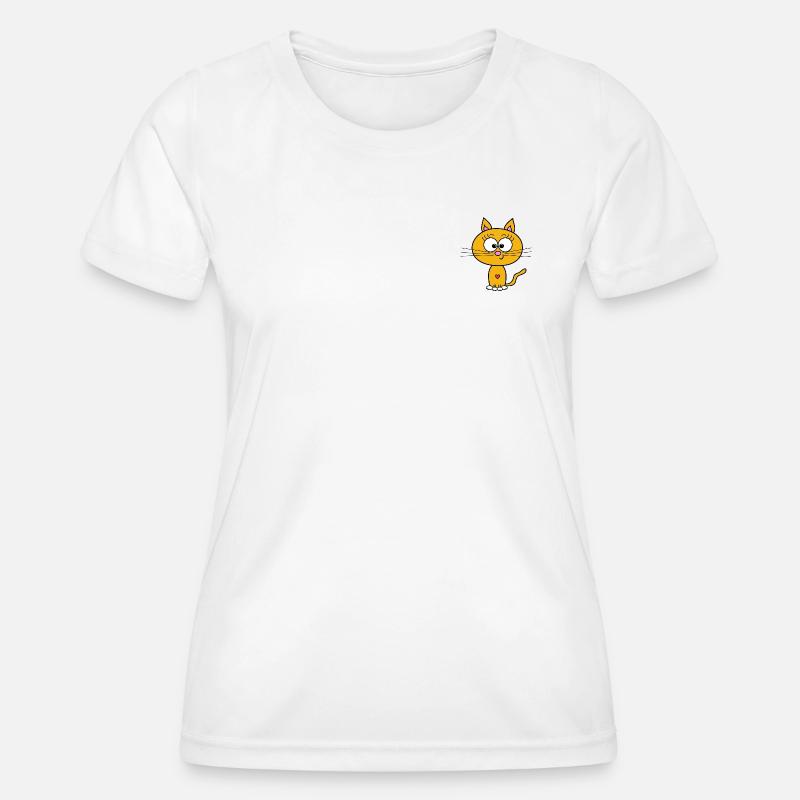 Katzi - Women's Functional T-Shirt - white