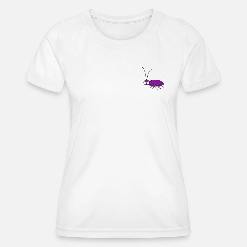Cockroach - Women's Functional T-Shirt - white