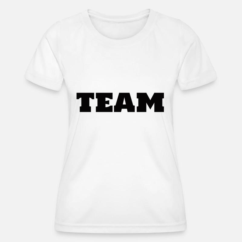 Team - Women's Functional T-Shirt - white
