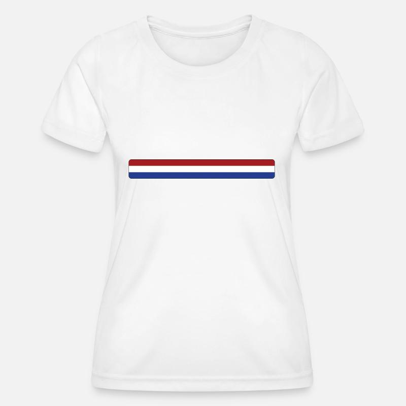 Pays-Bas - Women's Functional T-Shirt - white