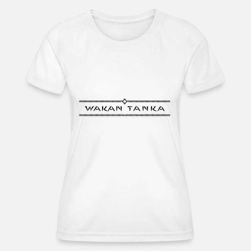 Wakan Tanka (the great Mystery) vector - Women's Functional T-Shirt - white
