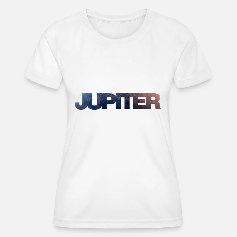 Jupiter | surface - Women's Functional T-Shirt - white