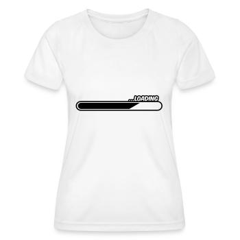 loading_ay1 - Functioneel T-shirt voor vrouwen - wit - Voor - AI Model Female 172 dark (172cm)