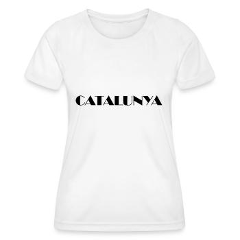 Basketball - Women's Functional T-Shirt - white - Front - AI Model Female 172 dark (172cm)