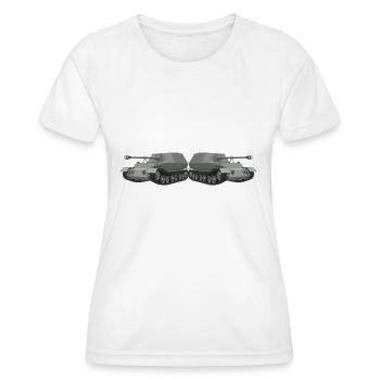 Elephant - Women's Functional T-Shirt - white - Front - AI Model Female 172 dark (172cm)