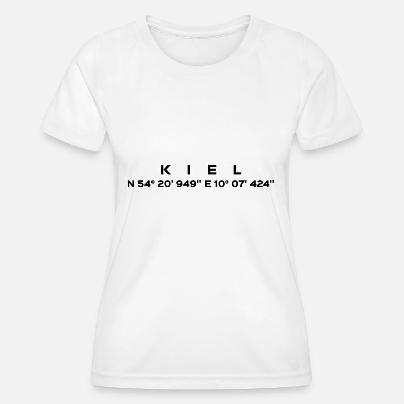 Keel - Women's Functional T-Shirt - white