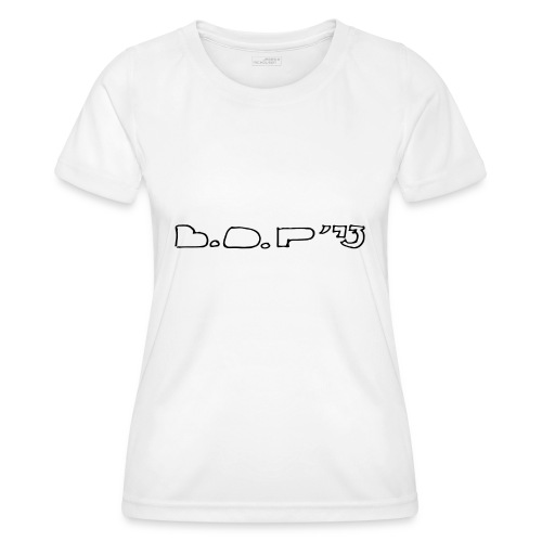 B.O.P '73 logo - Funktions-T-shirt dam