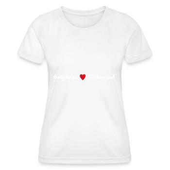 Herzlichen Glückwunsch - Frauen Funktions-T-Shirt - Weiß - Vorne - AI Model Female 172 dark (172cm)