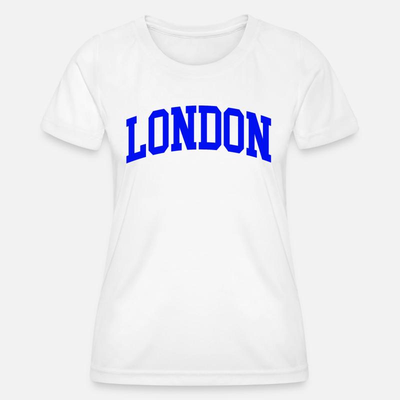 London - Women's Functional T-Shirt - white