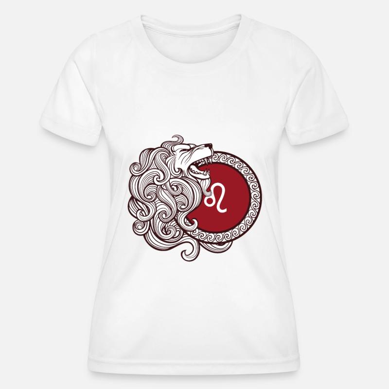 Lion - Women's Functional T-Shirt - white