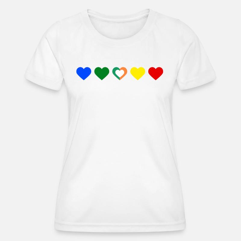 1D Love - Women's Functional T-Shirt - white