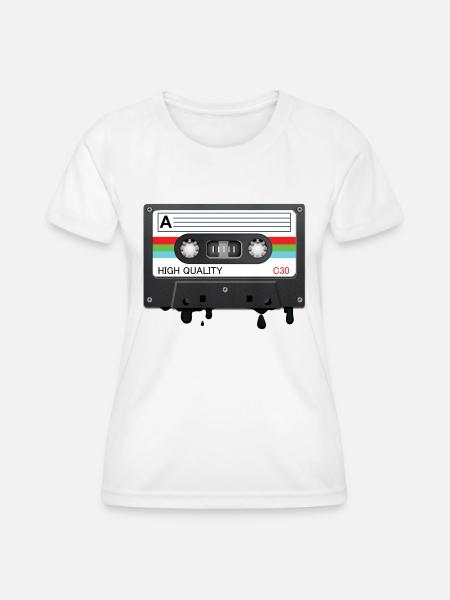K7 cool - Frauen Funktions-T-Shirt - Weiß