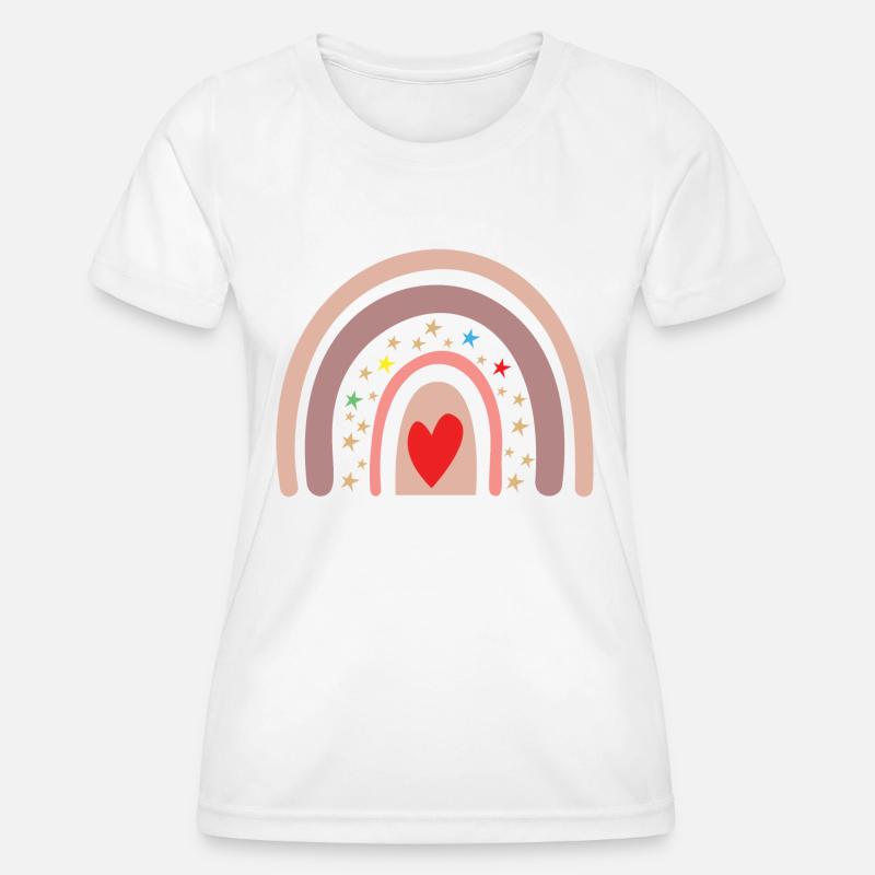 Rainbow - Women's Functional T-Shirt - white