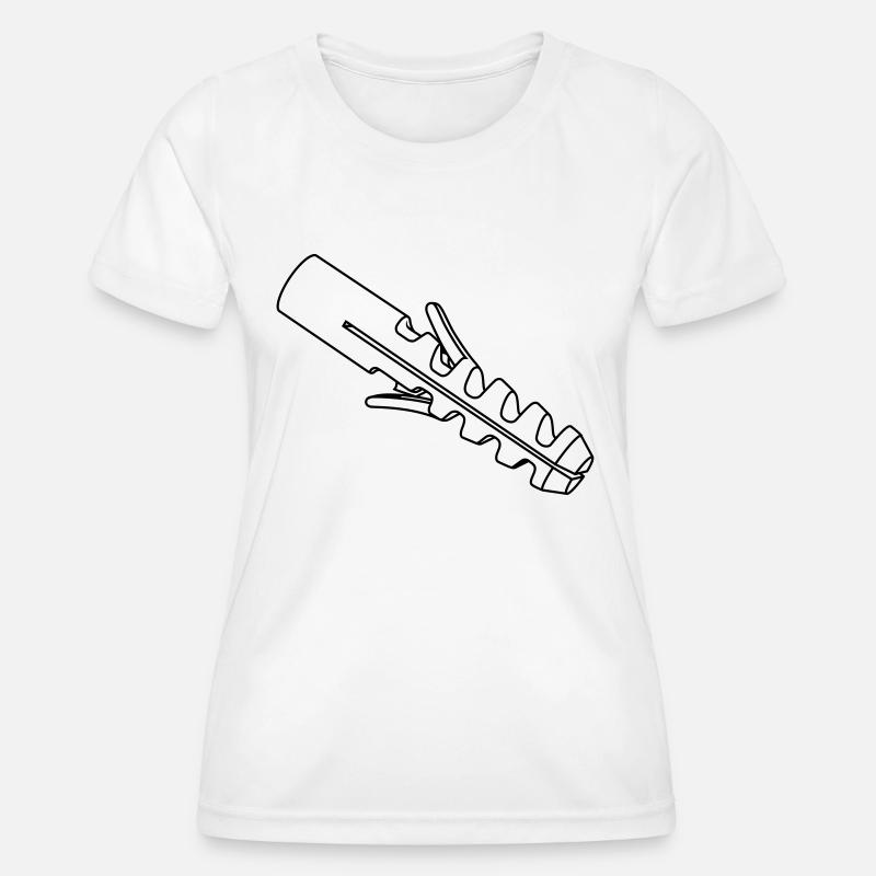 Plugs - Women's Functional T-Shirt - white