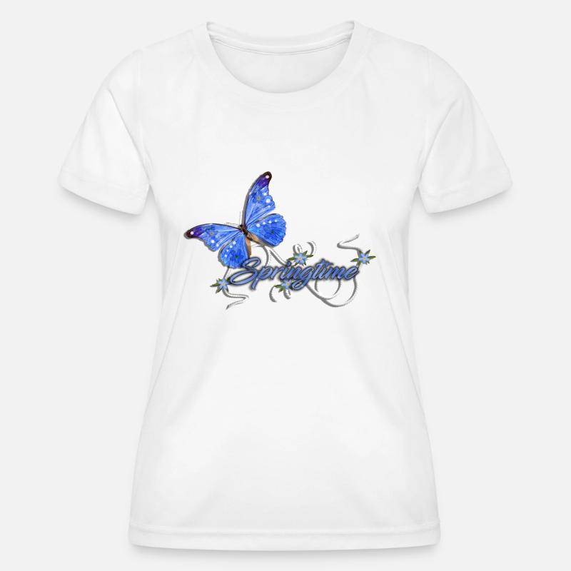 Sunny Springtime - Women's Functional T-Shirt - white
